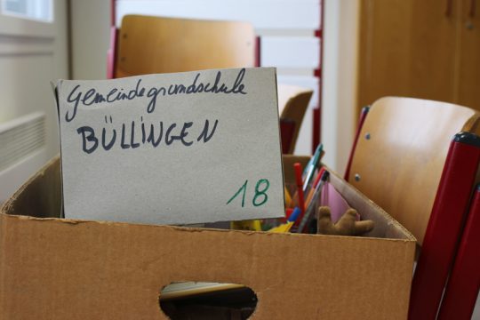 Mosaikschule: Büllinger Gemeindeschule zieht von den Containern an der Sportschule in die renovierten Gebäude