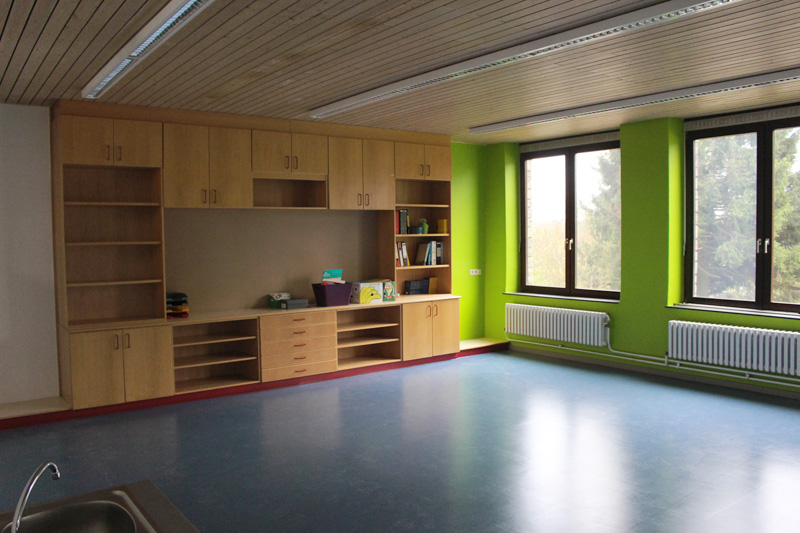 Mosaikschule: Büllinger Gemeindeschule zieht von den Containern an der Sportschule in die renovierten Gebäude