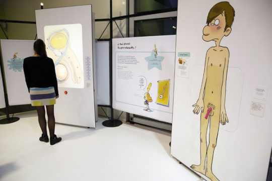 Illustrationsbild: "Zizi Sexuel"-Ausstellung in Paris