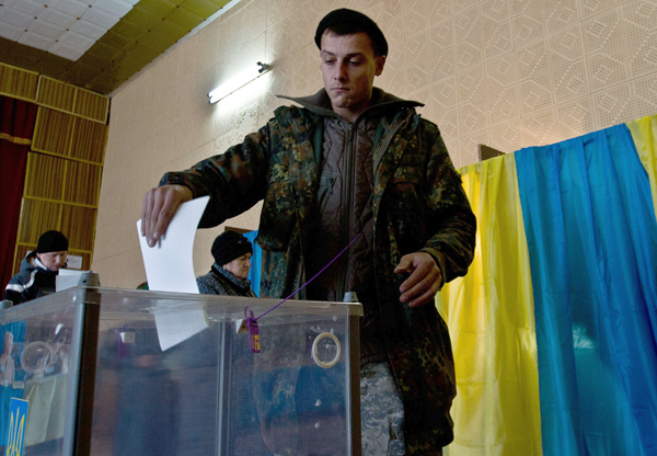 Parlamentswahl in Ukraine