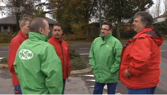 Die Gewerkschazfter bei NMC bereiten sich auf den anstehenden Aktionstag vor