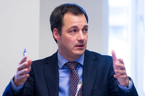 Alexander de Croo, Minister für Staatsbetriebe