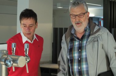 Neues Gastronomiekonzept von "Amel Mitte" nimmt Form an - Horst Mertes und Generalunternehmer Günther Leufgen