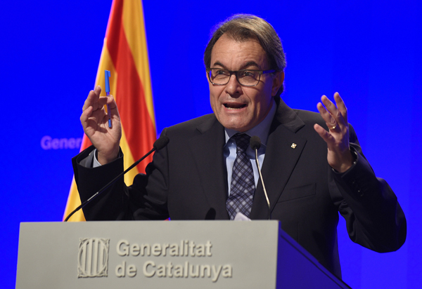 Der katalanische Ministerpräsident Artur Mas