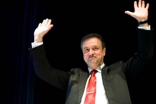 Der GDL-Vorsitzende Claus Weselsky (Bild vom 16.2.2011)