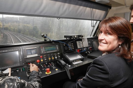 Verkehrsministerin Jacqueline Galant