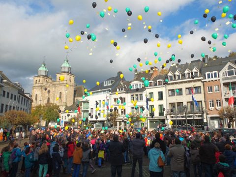 Malmedyer Grundschüler gedenken des Ersten Weltkriegs