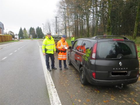 Belgisch-deutsche LKW-Kontrollen