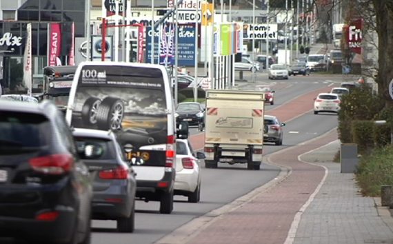 Herbesthaler Straße in Eupen