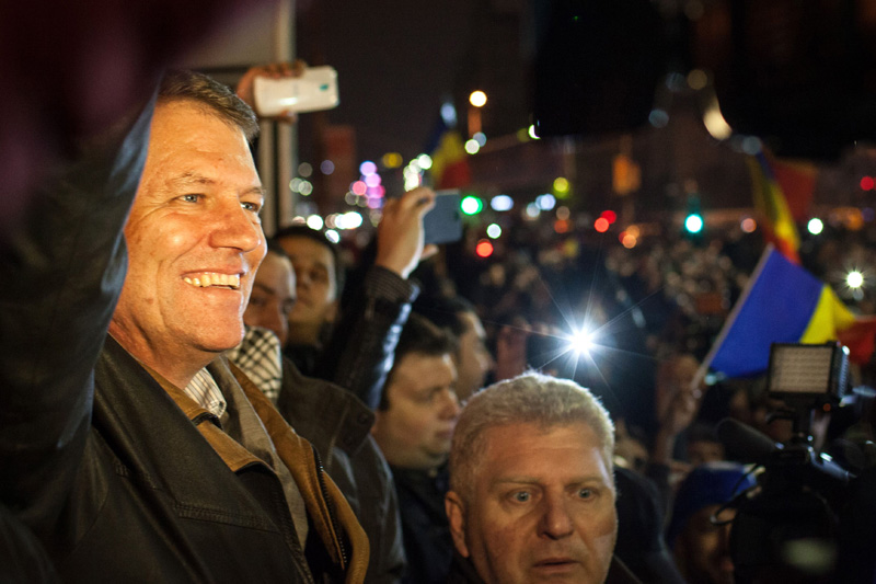 Iohannis gewinnt Präsidentenwahl in Rumänien