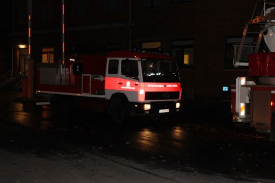 Heizungsbrand am Eupener Kabelwerk