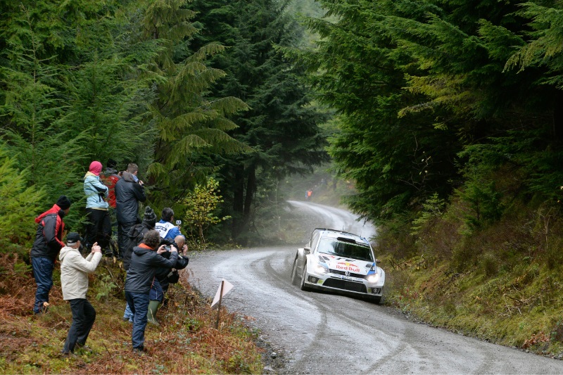 Jari-Matti Latvala bei der Rallye Wales