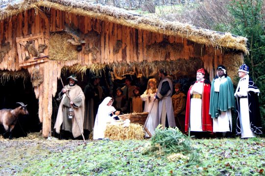 Lebende Krippe in Monschau