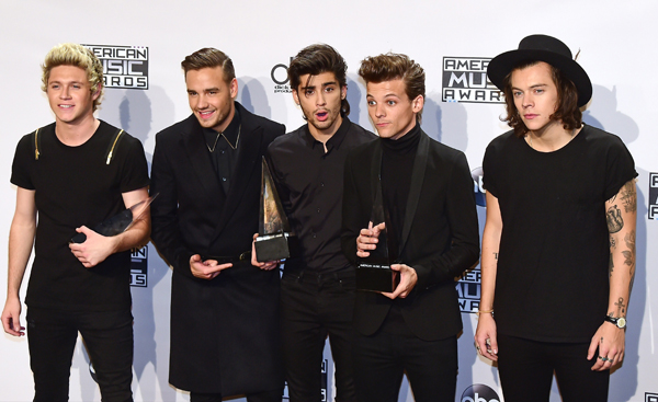 American Music Awards: One Direction sind "Künstler des Jahres"