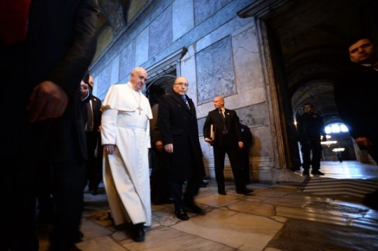 Papst Franziskus besucht Hagia Sophia
