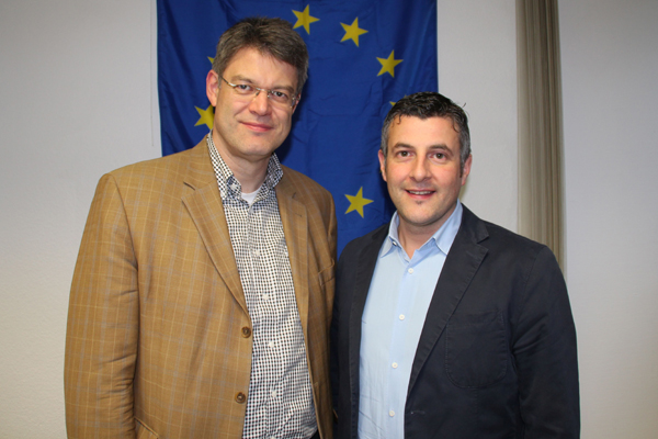 Patrick Schnieder und Pascal Arimont in St. Vith