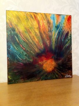 Irma Girretz-Lenz und ihre Kursteilnehmerinnen stellen in St. Vith aus