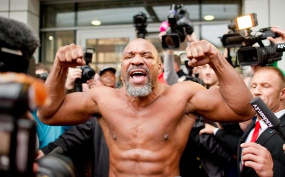 Der als "Klitschko-Stalker" bekannte Amerikaner Shannon Briggs in Hamburg