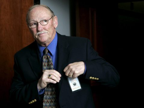 Der ehemalige Michael-Jackson-Ankläger Tom Sneddon (Bild vom 17.3.2005)