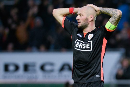 Jelle Van Damme kann es kaum glauben: Standard Lüttich verliert 2:3 in Ostende