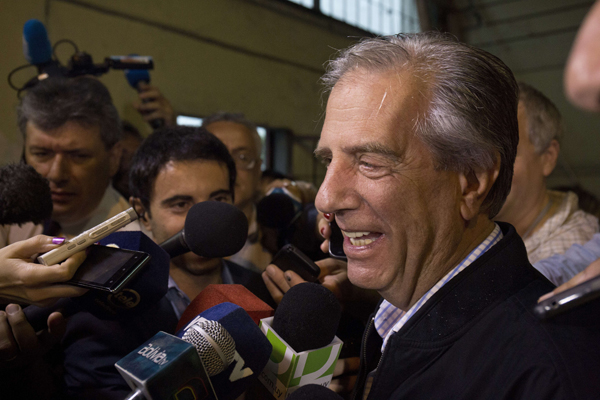 Der uruguayische gemäßigte Sozialist Tabaré Vázquez