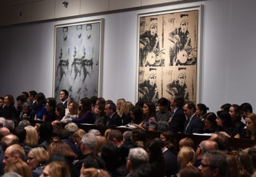 Auktion bei Christie's: Versteigerung der Warhol-Bilder