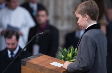 Staatsbegräbnis für Königin Fabiola - Prinz Gabriel