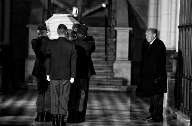 Abschiedsfeier für Königin Fabiola in der Kirche Notre-Dame von Laeken