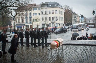 Abschiedsfeier für Königin Fabiola in der Kirche Notre-Dame von Laeken