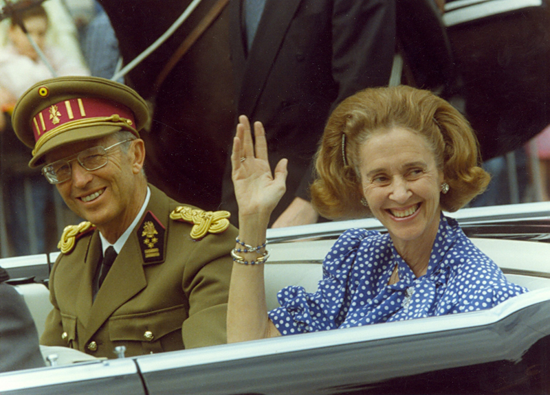 König Baudouin und Königin Fabiola (20. Juli 1991)