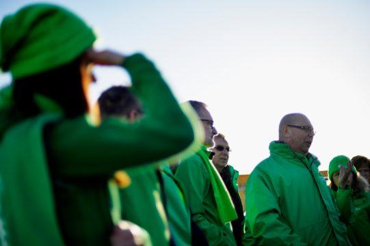 Gewerkschaftsdemonstration am 24. November