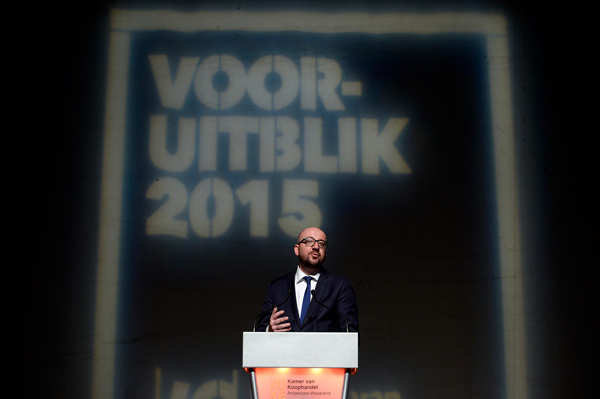 Premierminister Charles Michel spricht erstmals vor Unternehmern in Flandern