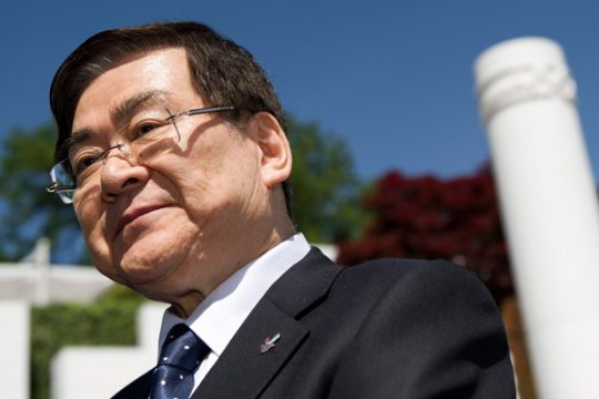 Der POCOG-Vorsitzende Cho Yang Ho