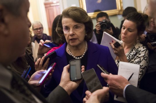 Dianne Feinstein, die Vorsitzende im Geheimdienstausschuss im Senat