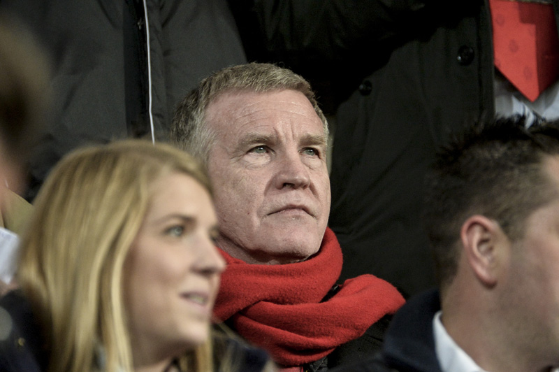 Roland Duchâtelet im Sclessin-Stadion von Standard Lüttich