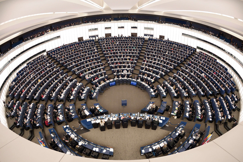 EU-Parlament in Straßburg, 17.12.14