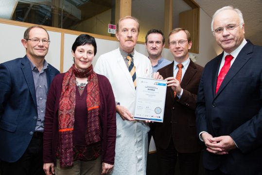 Hygienesiegel für St. Nikolaus-Hospital Eupen