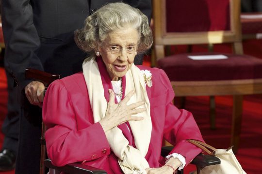 Königin Fabiola beim Nationalfeiertag 2013