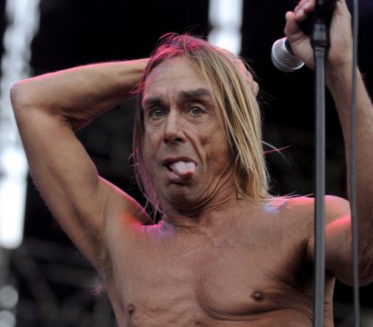 Iggy Pop bei einem Konzert in Getafe, Madrid 2008