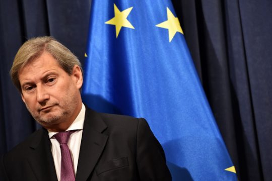 EU-Erweiterungskommissar Johannes Hahn