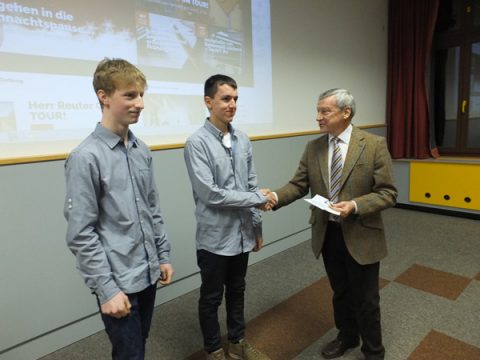 Förderung der Informations- und Medienkompetenz: Preisverleihung Kiwanis Club Eupen