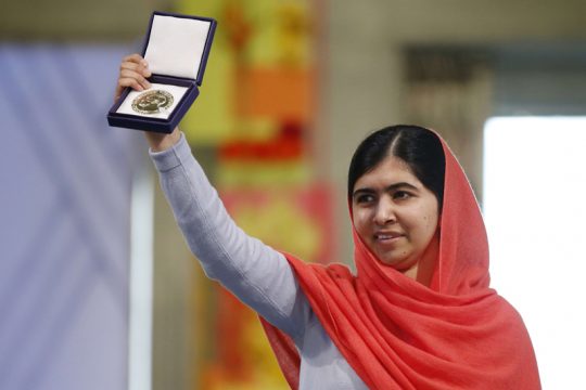 Malala Yousafzai hat mit nur 17 Jahren den Friedensnobelpreis bekommen