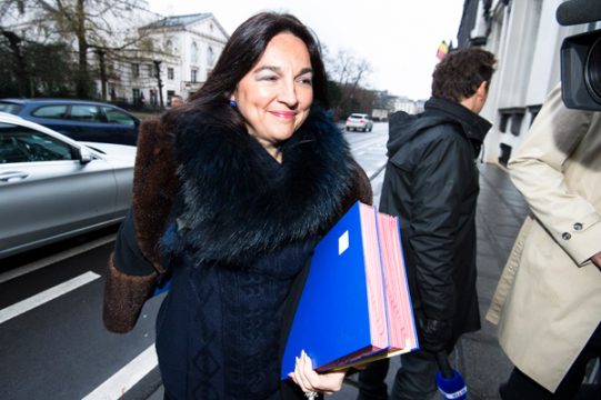 Die Energieministerin Marie-Christine Marghem