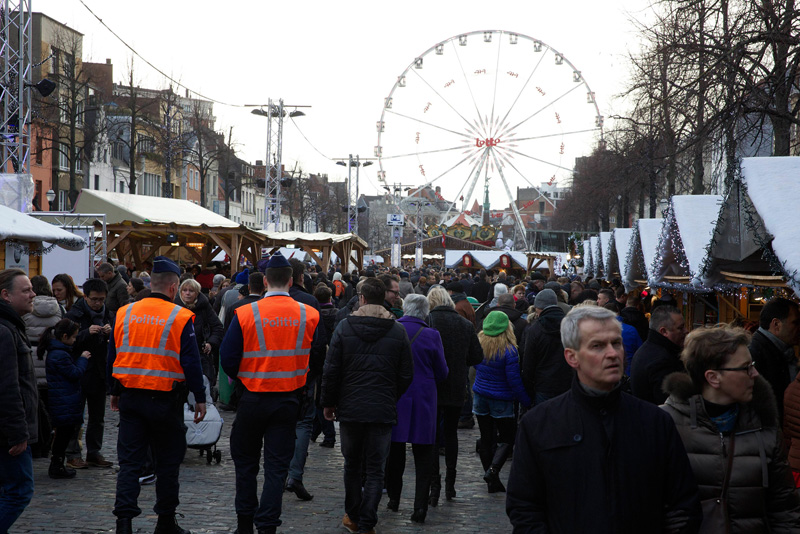 Illustrationsbild: Weihnachtsmarkt in Brüssel