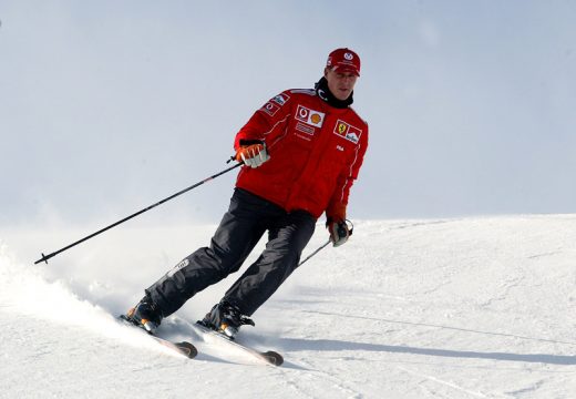 Großer Skifan: Michael Schumacher im Januar 2004 in Madonna di Campiglio