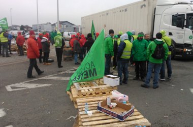 Streik-Montag: Industriezone Eupen