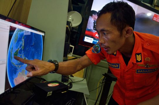 Die Maschine der AirAsia verschwand nahe der Insel Belitung