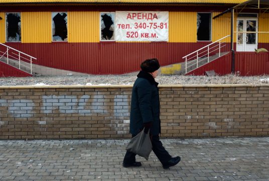 Donezk, Ostukraine (14. Dezember)