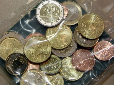 Litauen bereitet sich auf den Euro vor - litauische Euromünzen