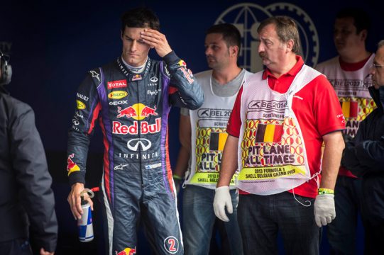 Mark Webber (Formel-1-Rennen in Spa-Francorchamps 2013)